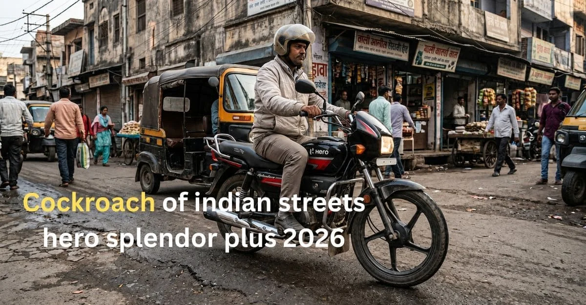 hero splendor plus cockroach cockroach of indian streets
