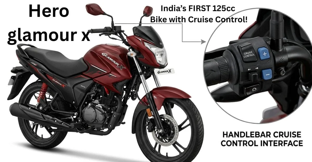 Hero glamour x cruise contro bike in karnataka cruise ciontro bike
